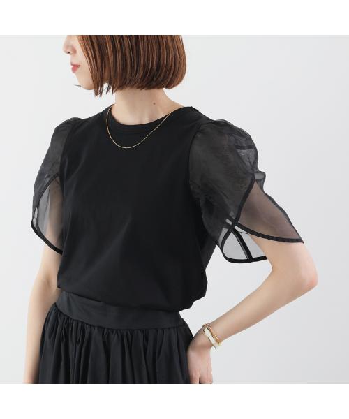 トラッゾドンナ TORRAZZO DONNA TORRAZZO DONNA カットソー Tulip sleeve T-shirt 6252-421 （05/WHITE/ホワイト） 05/WHITE/ホワイト