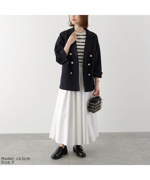 トラッゾドンナ TORRAZZO DONNA TORRAZZO DONNA ダブルジャケット 6260-411 ミラノリブ ニット （99/D-NAVY） 99/D-NAVY