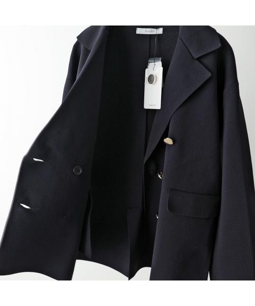 トラッゾドンナ TORRAZZO DONNA TORRAZZO DONNA ダブルジャケット 6260-411 ミラノリブ ニット （99/D-NAVY） 99/D-NAVY