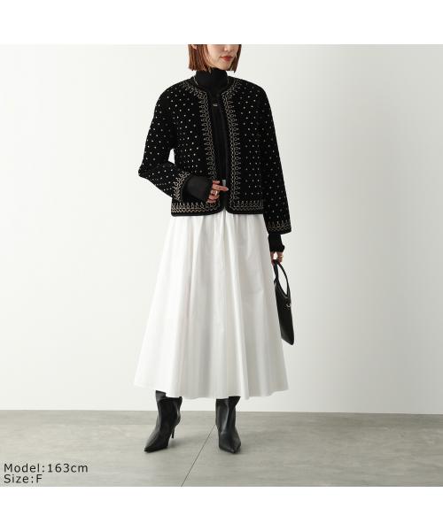 トラッゾドンナ TORRAZZO DONNA TORRAZZO DONNA  刺繍ジャケット 6261-354 ヴィンテージ調 （19/BLACK/ブラック） 19/BLACK/ブラック