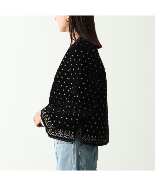 トラッゾドンナ TORRAZZO DONNA TORRAZZO DONNA  刺繍ジャケット 6261-354 ヴィンテージ調 （19/BLACK/ブラック） 19/BLACK/ブラック