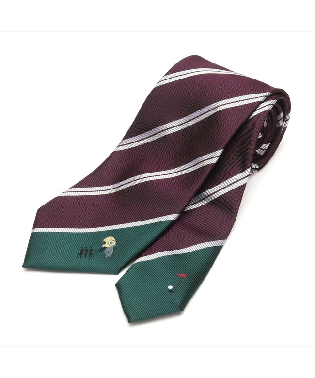 Tokyo Shirts 【Irasutoya】 Tie with Box Burgundy Business Formal