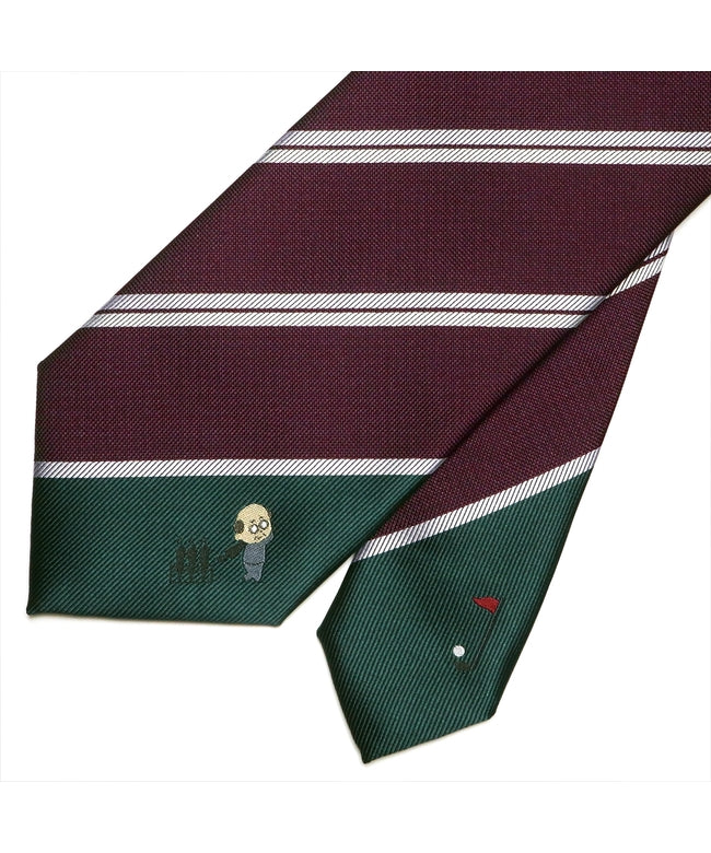 Tokyo Shirts 【Irasutoya】 Tie with Box Burgundy Business Formal