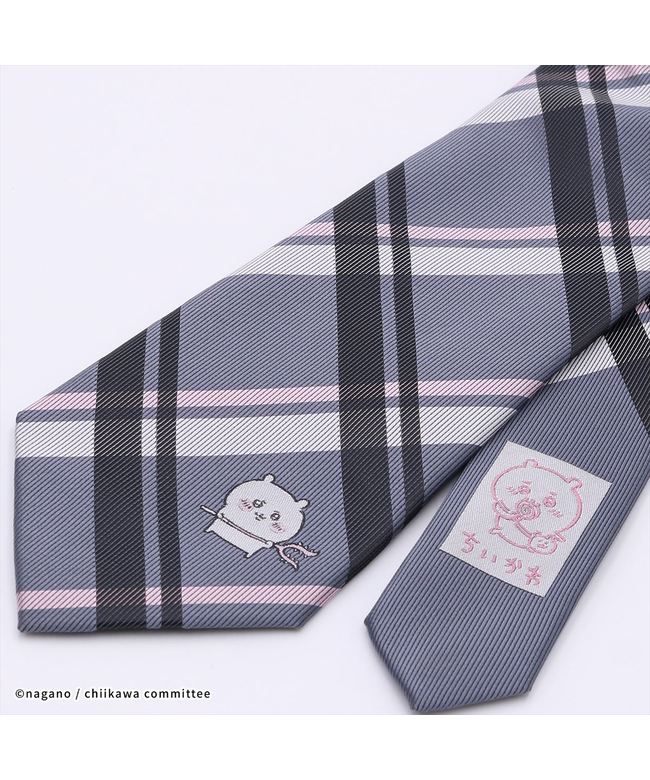 トーキョーシャツ TOKYO SHIRTS 【ちいかわ】 ネクタイ チェンジタイ チャコール ビジネス フォーマル （チャコール） チャコール