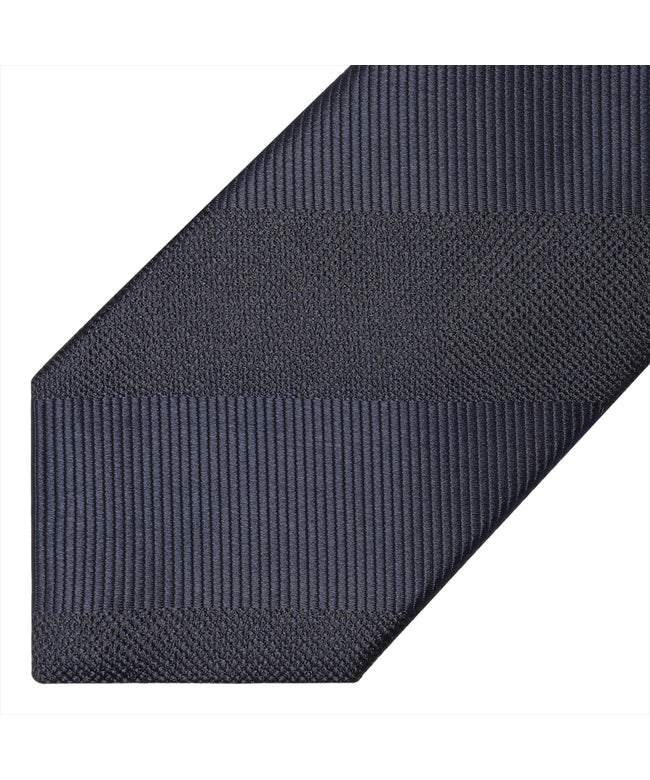 トーキョーシャツ TOKYO SHIRTS ネクタイ 日本製 絹100% 西陣織 ビジネス フォーマル （ネイビー） ネイビー