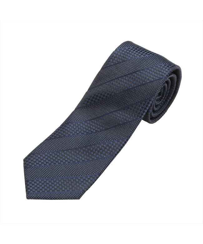 トーキョーシャツ TOKYO SHIRTS ネクタイ 絹100% ベーシック ビジネス フォーマル （ネイビー） ネイビー