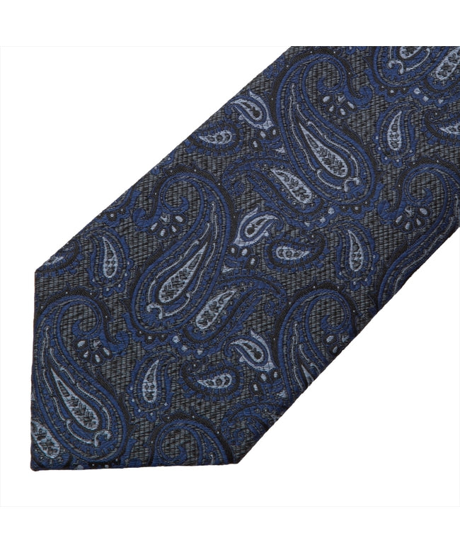 トーキョーシャツ TOKYO SHIRTS ネクタイ 絹100% ベーシック ビジネス フォーマル （ネイビー） ネイビー