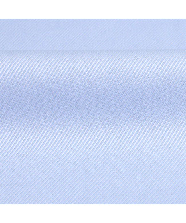 Tokyo Shirts 【Domestic Stylish Shirt】 Horizontal Long Sleeve Shape Retention 100% Cotton Twill Weave