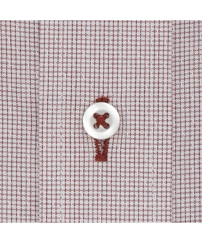 TOKYO SHIRTS Button-Down Collar Long Sleeve Wrinkle-Free Dress Shirt