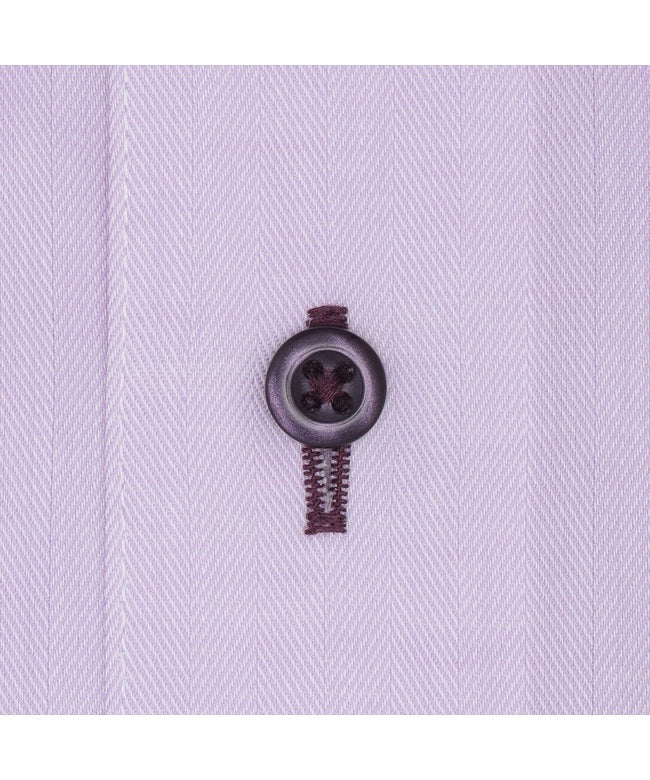 トーキョーシャツ TOKYO SHIRTS 【超形態安定】 ボタンダウン 長袖 形態安定 ワイシャツ （パープル） パープル