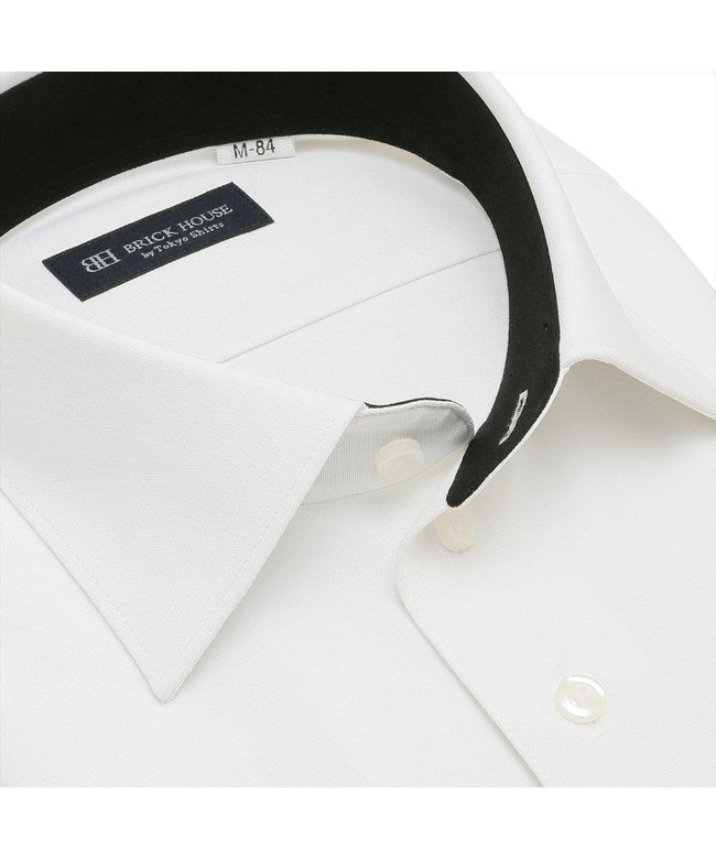 トーキョーシャツ TOKYO SHIRTS 【ストレッチ】 ワイド 長袖 形態安定 ニットシャツ