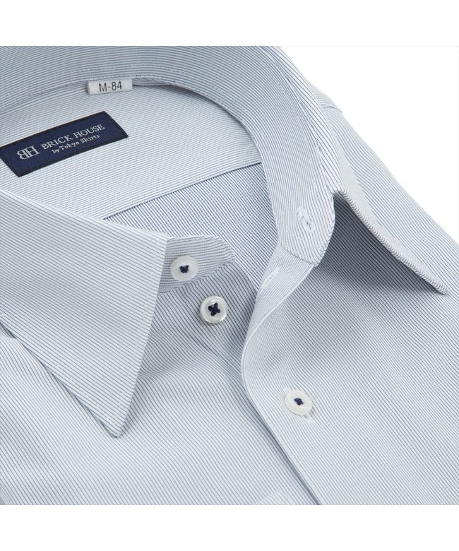 東京襯衫 TOKYO SHIRTS 【彈性】 常規 長袖 形態穩定 針織襯衫