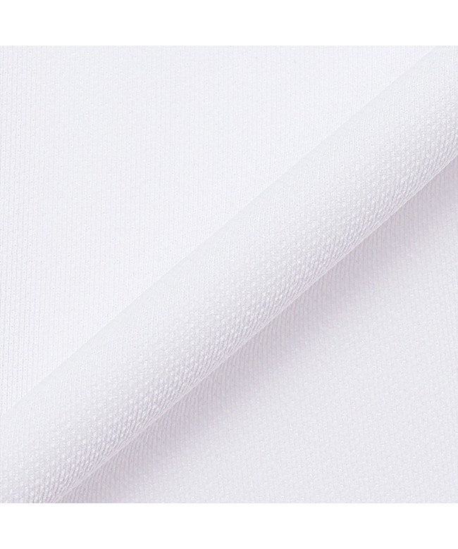 トーキョーシャツ TOKYO SHIRTS 【ストレッチ・大きいサイズ】 ボタンダウン 半袖 形態安定 ニットシャツ （ホワイト） ホワイト