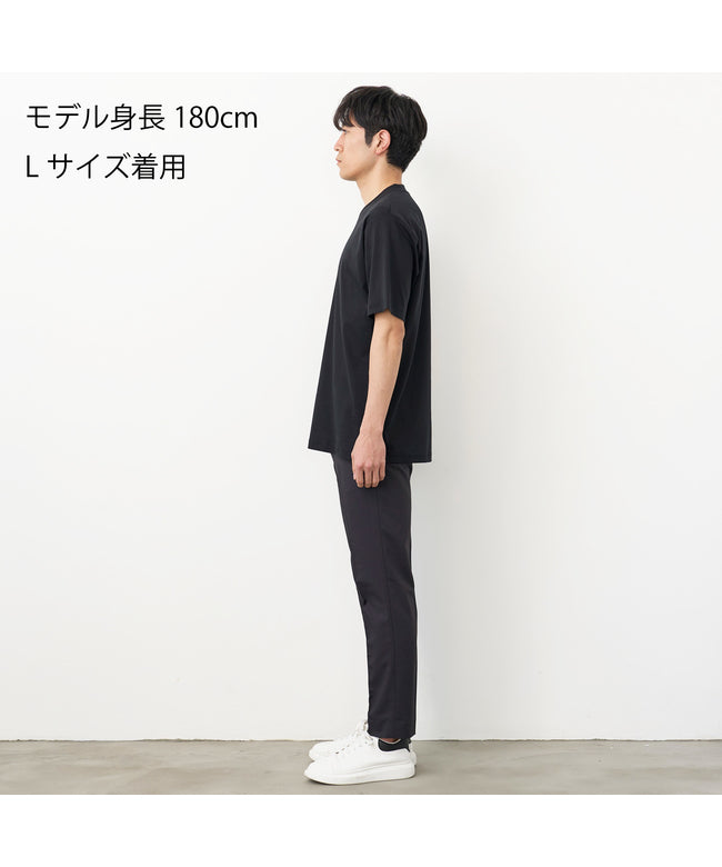 トーキョーシャツ TOKYO SHIRTS 【シャツ屋仕立てのTシャツ】 Vネック Tシャツ 半袖 ビジネス オフィスカジュアル （ブラック） ブラック