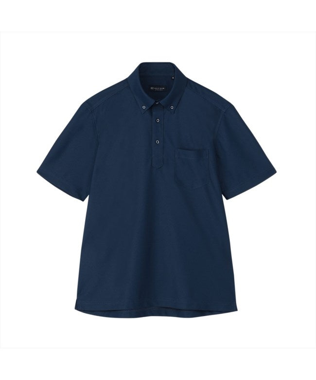 トーキョーシャツ TOKYO SHIRTS ビズポロ ポロシャツ 半袖 メンズ（使用素材：東レFIELDSENSOR(R)秒乾(R)） （ネイビー） ネイビー