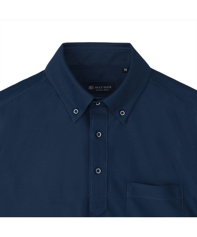 トーキョーシャツ TOKYO SHIRTS ビズポロ ポロシャツ 半袖 メンズ（使用素材：東レFIELDSENSOR(R)秒乾(R)） （ネイビー） ネイビー