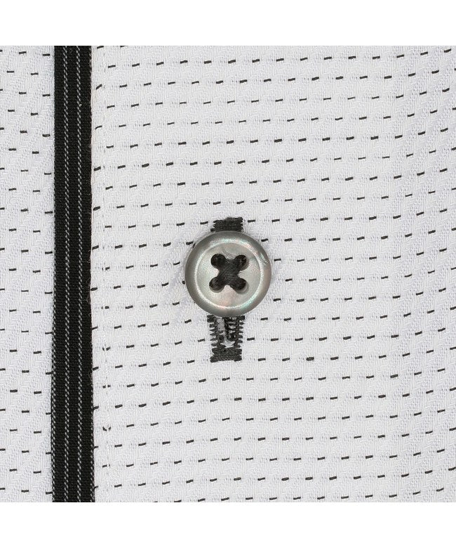 トーキョーシャツ TOKYO SHIRTS 【超形態安定】 ボットーニ 半袖 形態安定 ワイシャツ （グレー） グレー