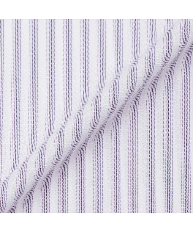 トーキョーシャツ TOKYO SHIRTS 【吸水速乾】 ボタンダウン 半袖 形態安定 ワイシャツ （パープル） パープル