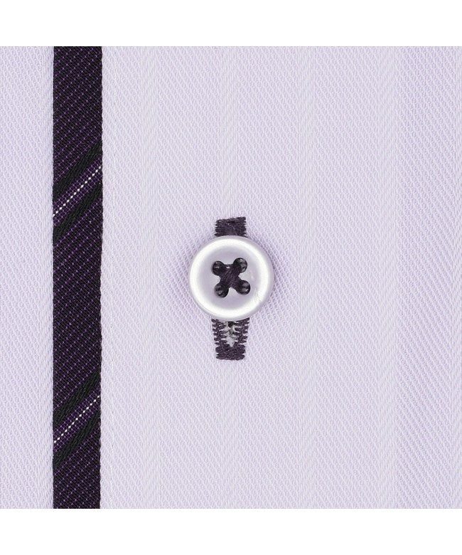 トーキョーシャツ TOKYO SHIRTS 【超形態安定・大きいサイズ】 ボタンダウン 半袖 形態安定 ワイシャツ （パーブル） パーブル