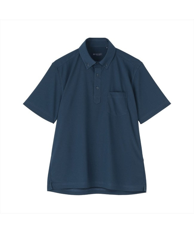 トーキョーシャツ TOKYO SHIRTS ビズポロ ポロシャツ コンフォートドライ 半袖 メンズ （ネイビー） ネイビー