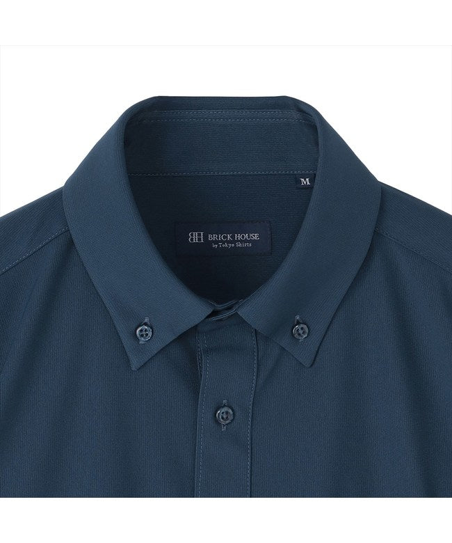 トーキョーシャツ TOKYO SHIRTS ビズポロ ポロシャツ コンフォートドライ 半袖 メンズ （ネイビー） ネイビー
