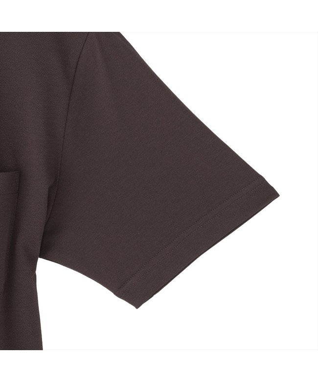 トーキョーシャツ TOKYO SHIRTS ビズポロ ポロシャツ 接触冷感 半袖 メンズ （ブラウン） ブラウン