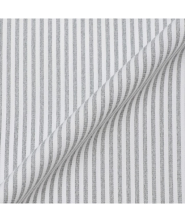 トーキョーシャツ TOKYO SHIRTS 【ストレッチ】 ボタンダウン 半袖 形態安定 ニットシャツ （グレー） グレー