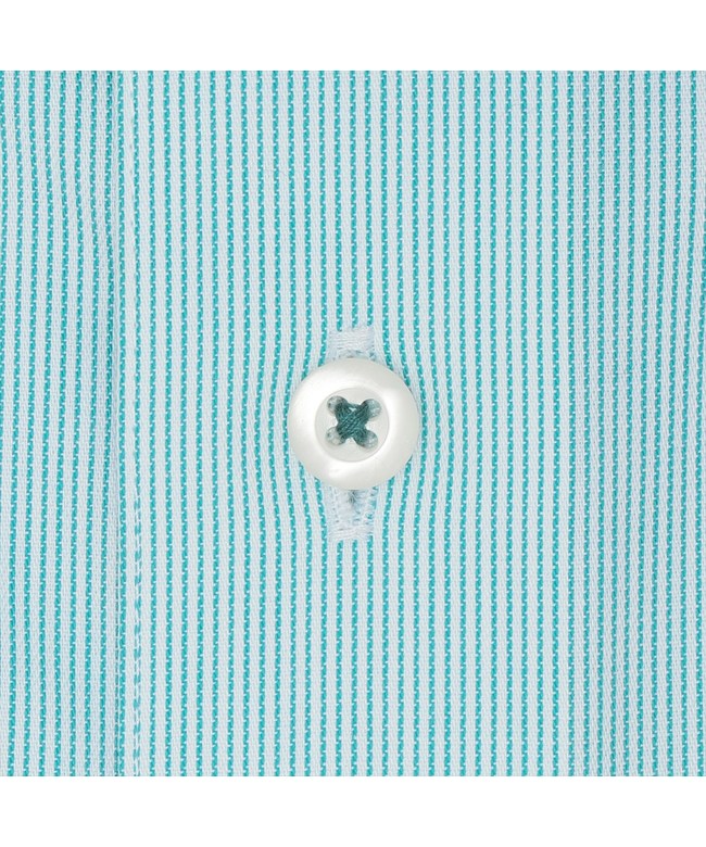トーキョーシャツ TOKYO SHIRTS 【吸水速乾】 ボタンダウン 半袖 形態安定 ワイシャツ （グリーン） グリーン