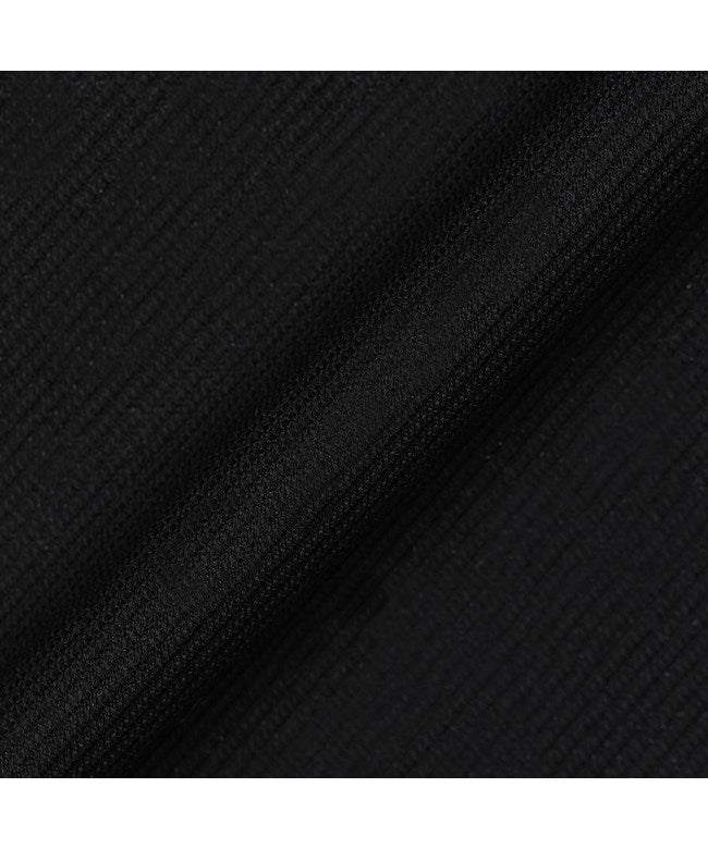 トーキョーシャツ TOKYO SHIRTS 【ストレッチ】 ホリゾンタルワイド 長袖 形態安定 ワイシャツ ニットシャツ （使用素材：東レFIELDSENSOR(R)秒乾(R)） （ブラック） ブラック