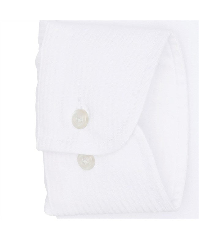 トーキョーシャツ TOKYO SHIRTS ワイド 長袖 形態安定 ワイシャツ （ホワイト） ホワイト
