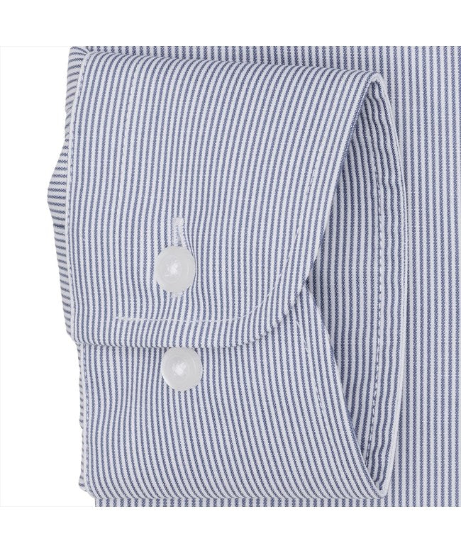 トーキョーシャツ TOKYO SHIRTS ボタンダウン 長袖 形態安定 ワイシャツ （ブルー） ブルー