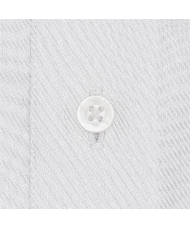 トーキョーシャツ TOKYO SHIRTS 【超形態安定】 ワイド 長袖 形態安定 綿100% ワイシャツ （グレー） グレー