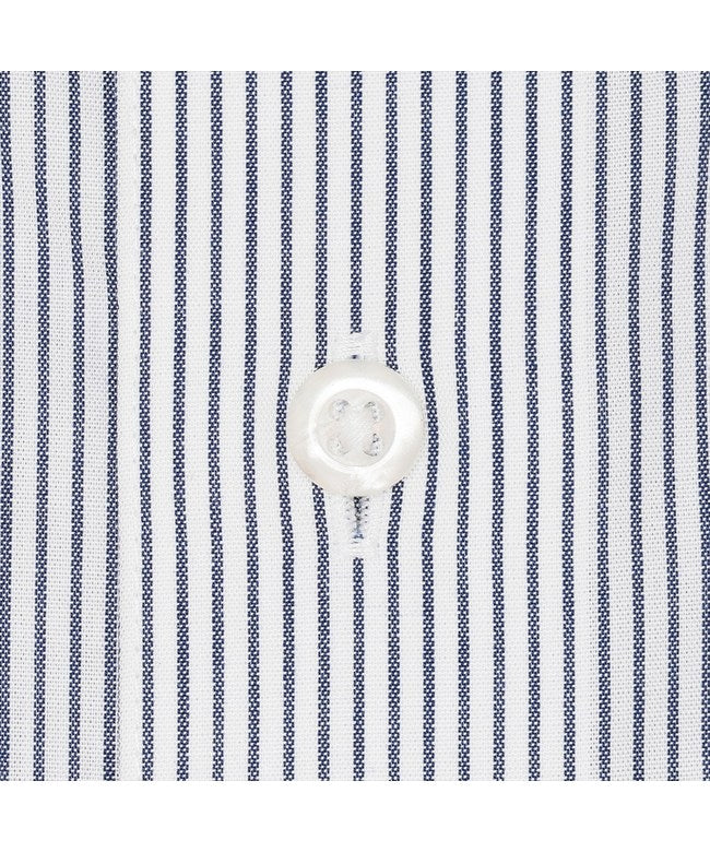 トーキョーシャツ TOKYO SHIRTS 【超形態安定】 ボタンダウン 長袖 形態安定 綿100% ワイシャツ （ブルー） ブルー