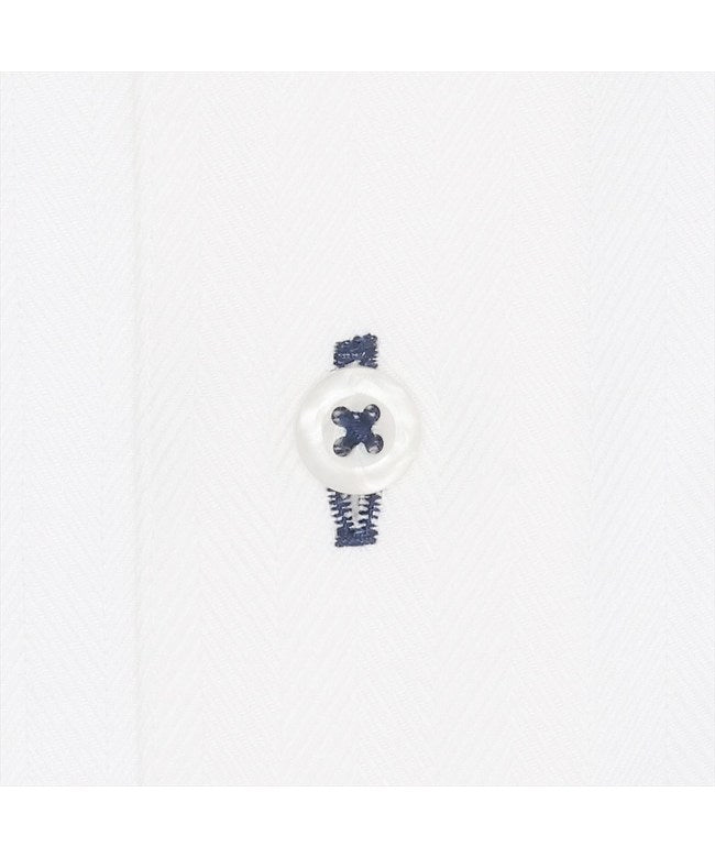 トーキョーシャツ TOKYO SHIRTS 【超形態安定】 ボタンダウン 長袖 形態安定 綿100% ワイシャツ （ホワイト） ホワイト