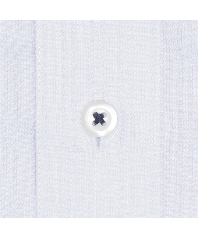 トーキョーシャツ TOKYO SHIRTS ボタンダウン 長袖 形態安定 ワイシャツ （サックス） サックス