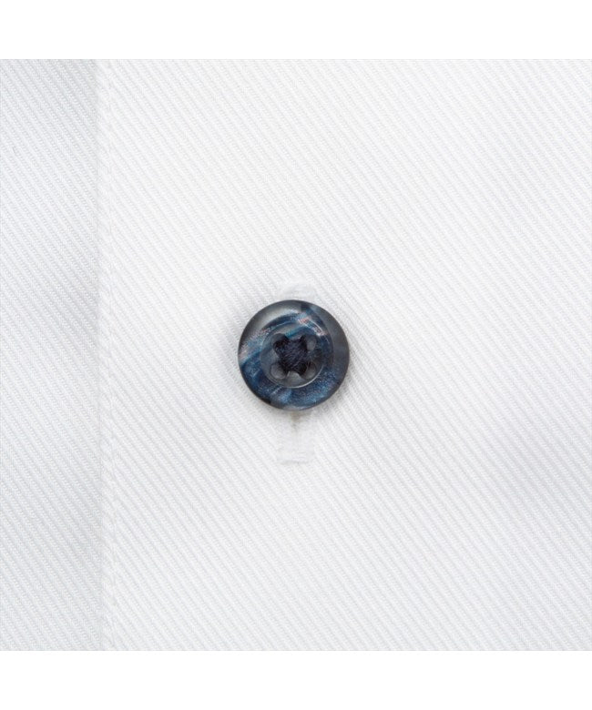 トーキョーシャツ TOKYO SHIRTS 【超形態安定】 ボタンダウン 長袖 形態安定 綿100% ワイシャツ （ホワイト） ホワイト