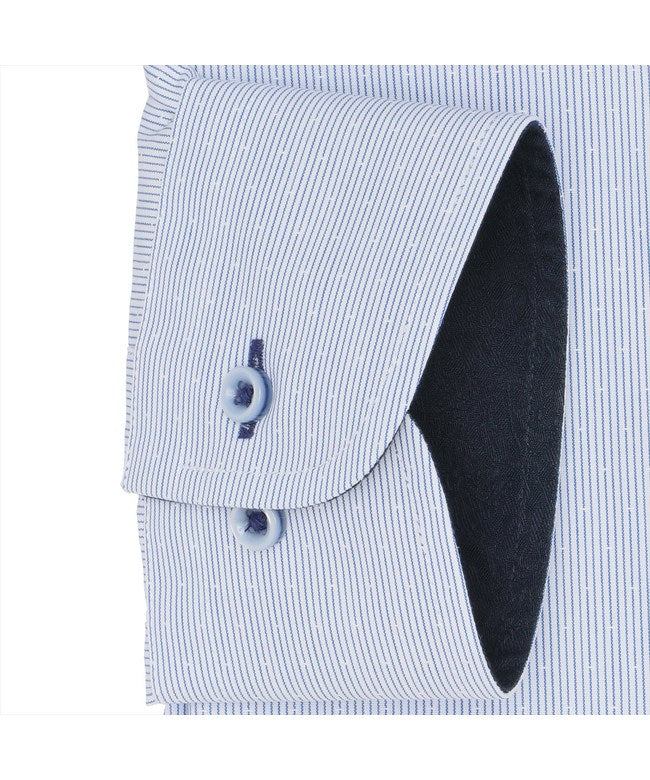 トーキョーシャツ TOKYO SHIRTS 【超形態安定・大きいサイズ】 ボタンダウン 長袖 形態安定 ワイシャツ （ブルー） ブルー