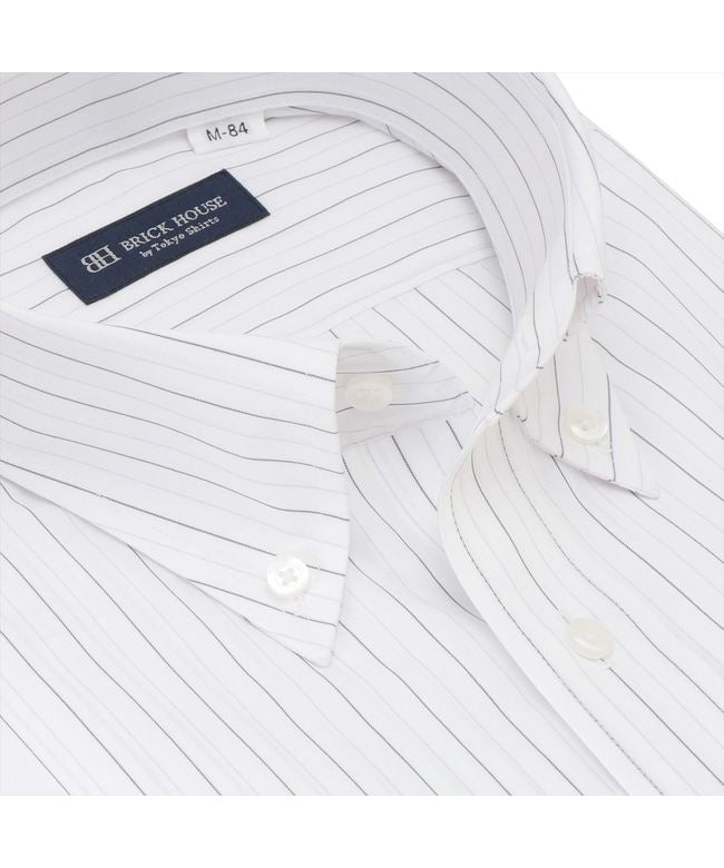 トーキョーシャツ TOKYO SHIRTS 形態安定 ボタンダウンカラー 長袖 ワイシャツ