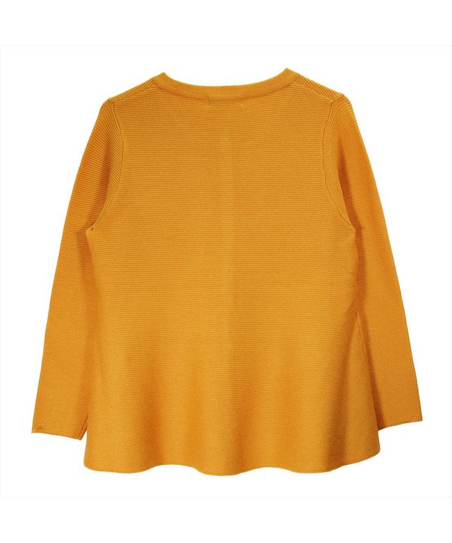 トーキョーシャツ TOKYO SHIRTS ペプラムニットカーディガン レディース （パンプキン） パンプキン