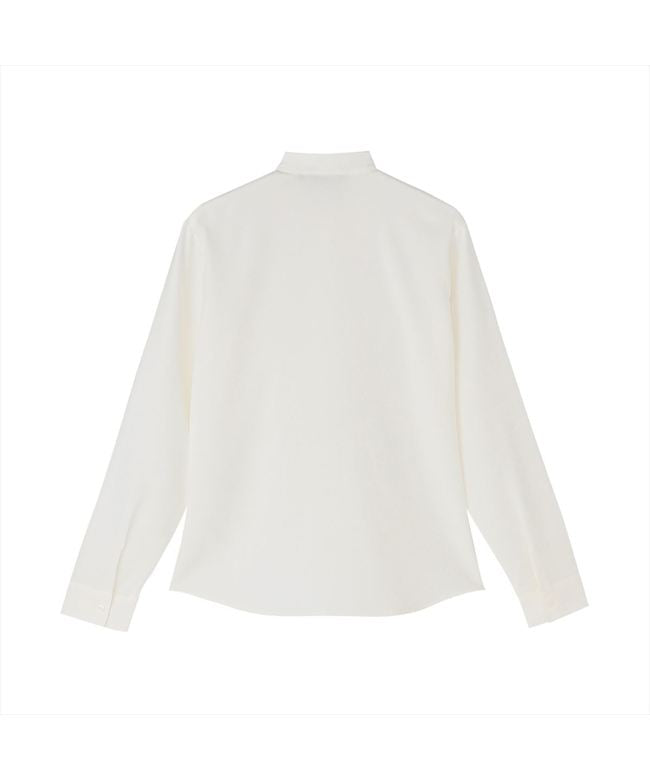 トーキョーシャツ TOKYO SHIRTS 【COFREX】  スタンドタック 長袖 レディースデザインシャツ （オフホワイト） オフホワイト