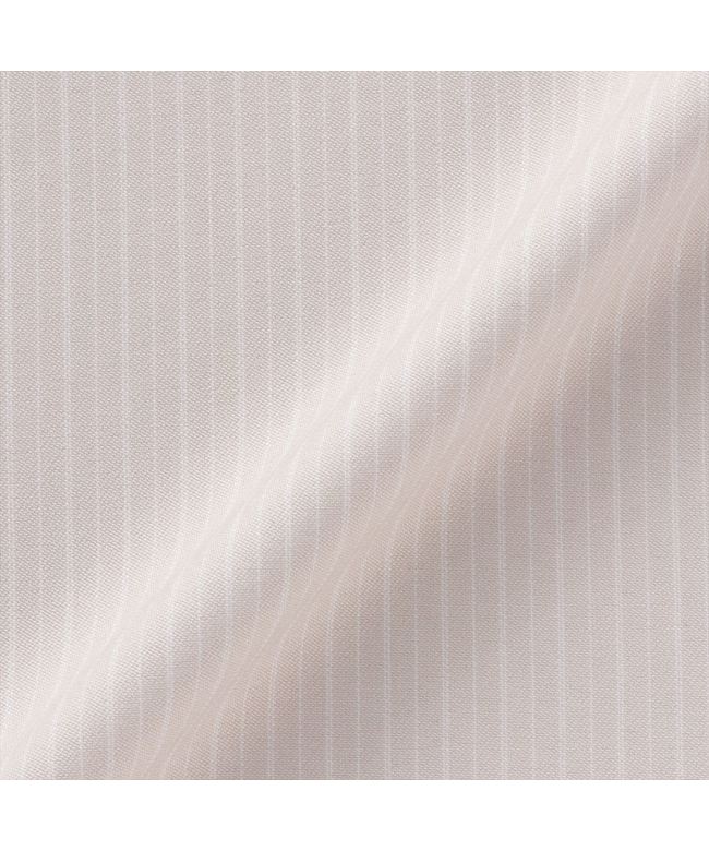 トーキョーシャツ TOKYO SHIRTS 【COFREX】  前立パイピングブラウス 五分袖 レディースデザインシャツ （ベージュ） ベージュ