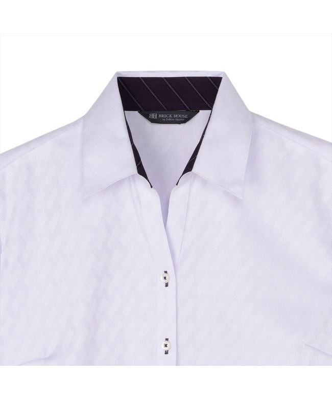 Tokyo Shirts 【Super Shape Stability】 Skipper Five-Quarter Sleeve