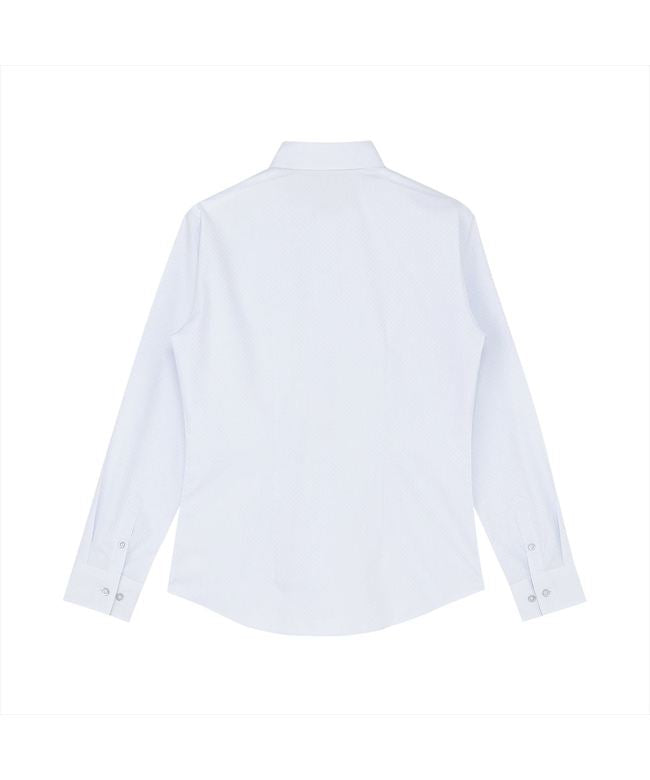 トーキョーシャツ TOKYO SHIRTS 【透け防止】 レギュラー 長袖 形態安定 レディースシャツ （ブルー） ブルー