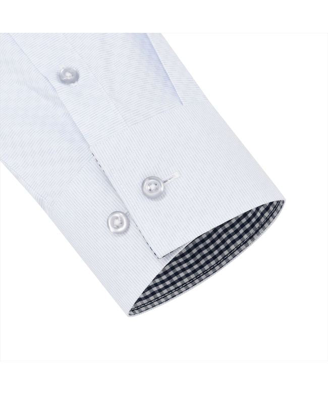 トーキョーシャツ TOKYO SHIRTS 【透け防止】 レギュラー 長袖 形態安定 レディースシャツ （ブルー） ブルー
