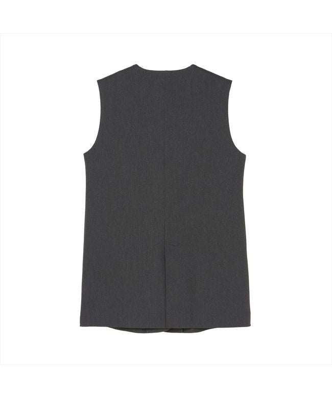 トーキョーシャツ TOKYO SHIRTS ロングジレ セットアップ可能 レディース （グレー） グレー