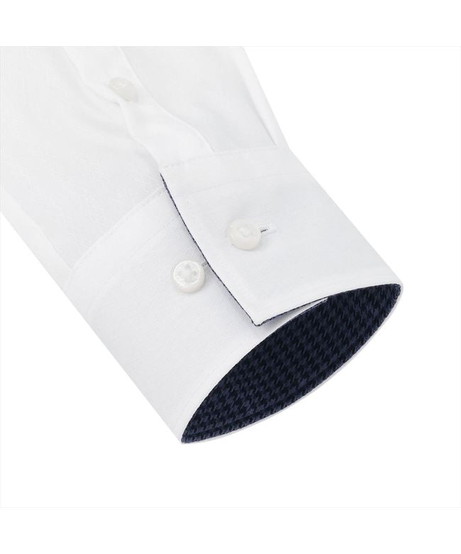 トーキョーシャツ TOKYO SHIRTS 【超形態安定】 ワイド 長袖 形態安定 綿100% レディースシャツ （ホワイト） ホワイト