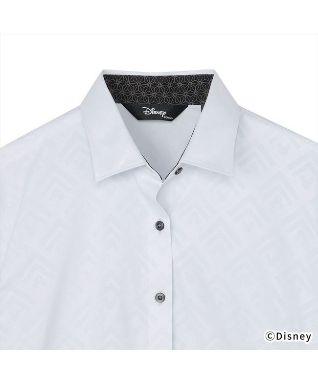 トーキョーシャツ TOKYO SHIRTS 【ディズニー】 ワイド 長袖 形態安定 レディースシャツ （グレー） グレー