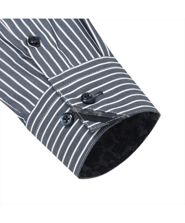 トーキョーシャツ TOKYO SHIRTS 【透け防止】 ワイド 長袖 形態安定 レディースシャツ （ネイビー） ネイビー