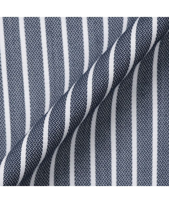 トーキョーシャツ TOKYO SHIRTS 【透け防止】 ワイド 長袖 形態安定 レディースシャツ （ネイビー） ネイビー