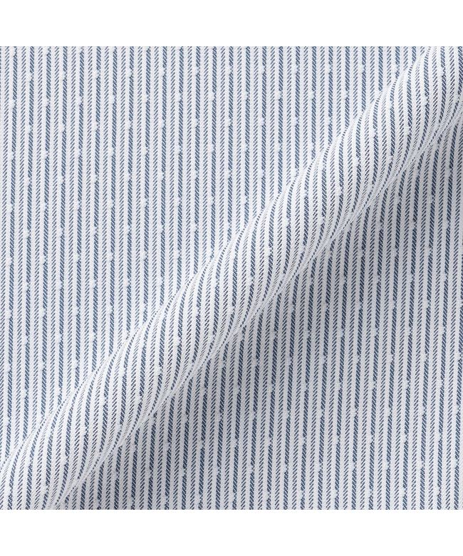 トーキョーシャツ TOKYO SHIRTS 【COFREX】 配色ボウタイ ブラウス 長袖 レディースデザインシャツ （ブルー） ブルー
